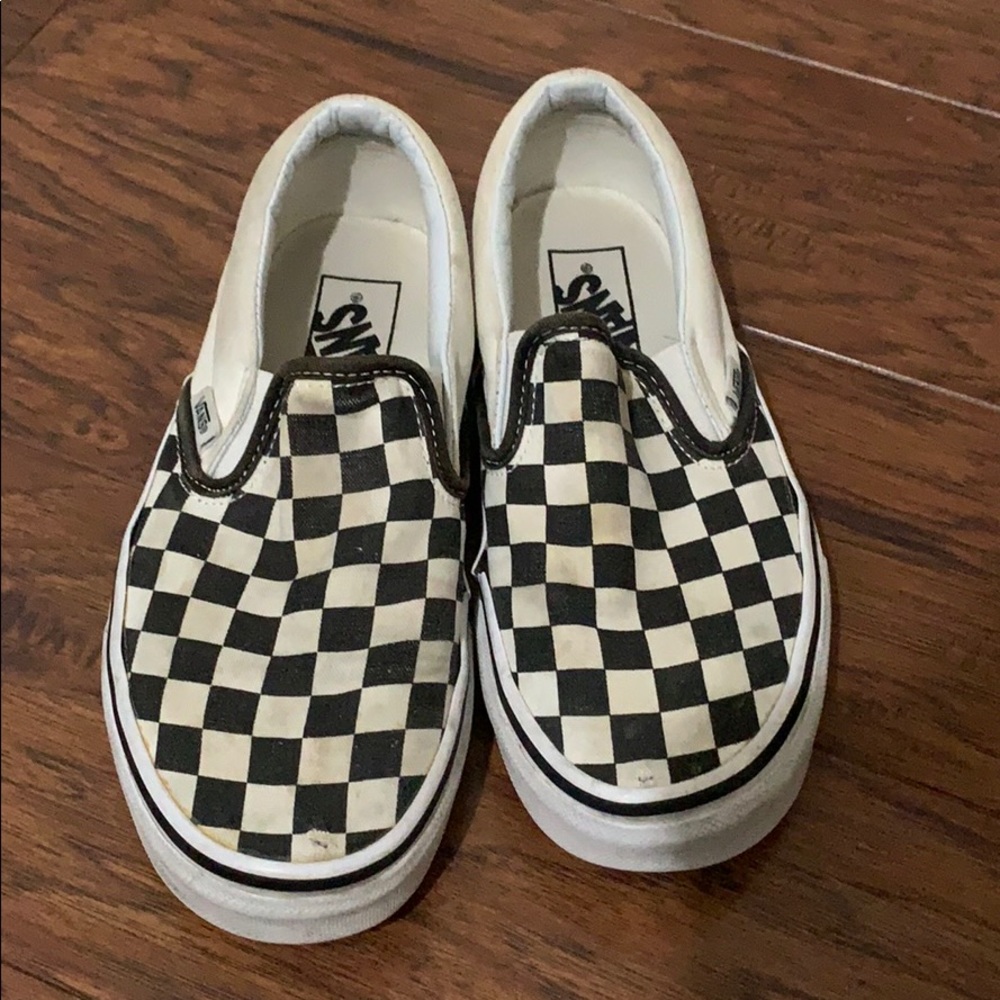 Checkered Vans